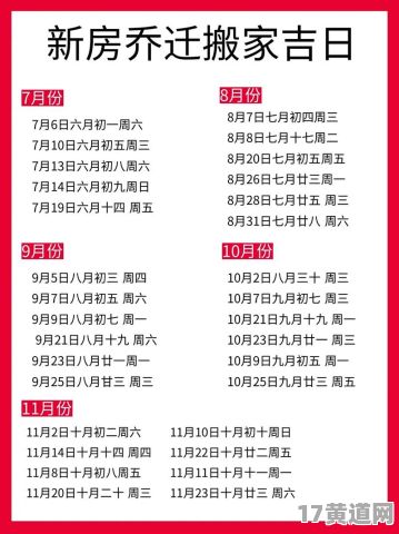 2025年十月搬家是黄道吉日吗？2025年哪个月入宅最吉？